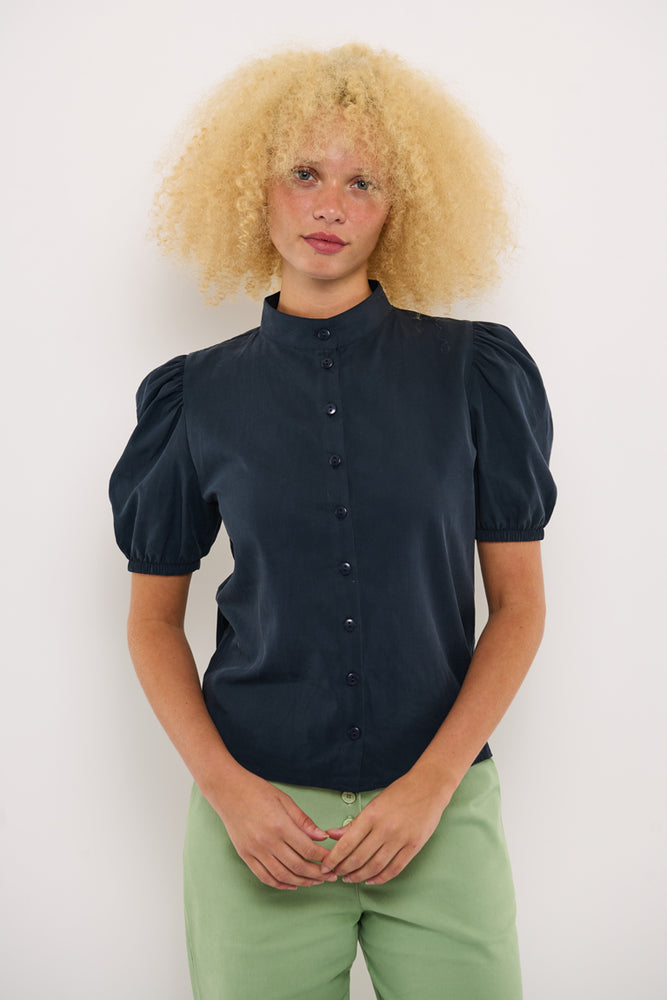 Sophia Lee Ronja Shirt / Dark blue