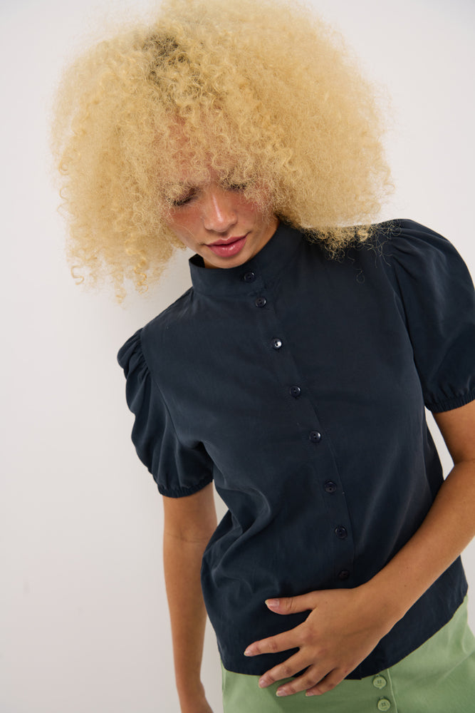 Sophia Lee Ronja Shirt / Dark blue