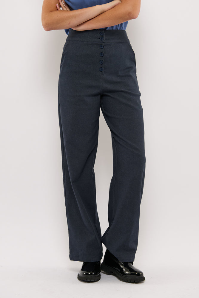 Sophia Lee Wilde Pants / Dark blue vintage