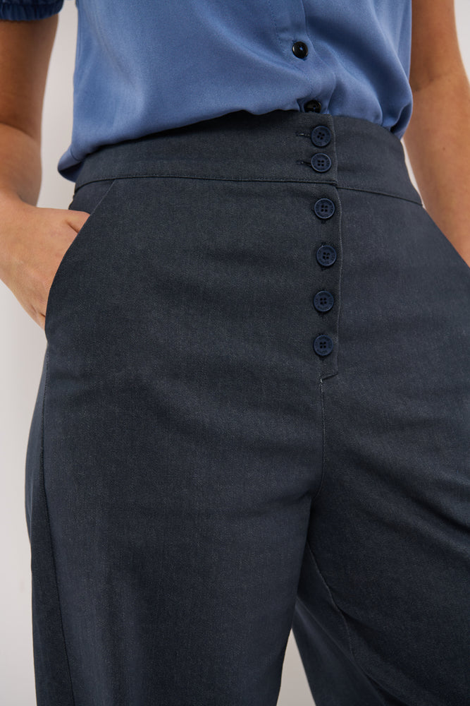 Sophia Lee Wilde Pants / Dark blue vintage