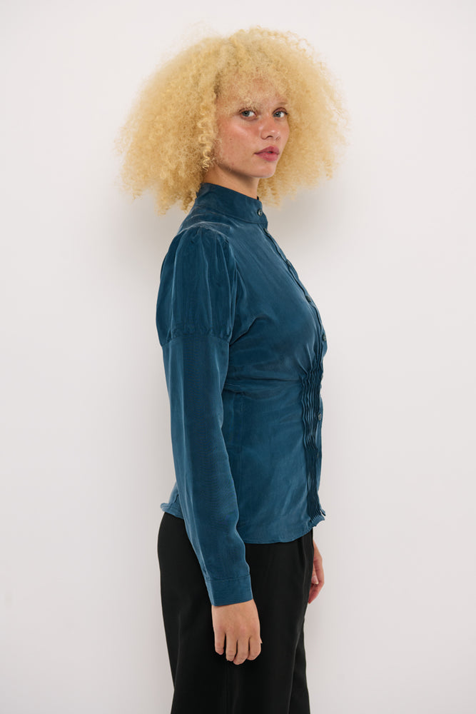 Sophia Lee Nova Shirt / Petrol