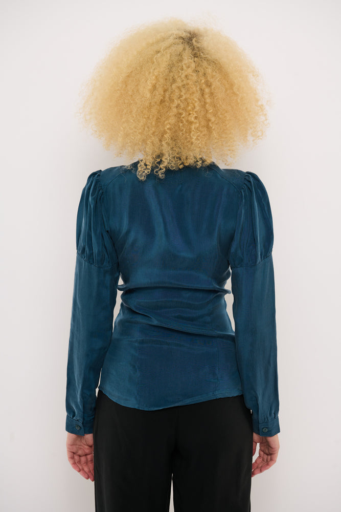 Sophia Lee Nova Shirt / Petrol