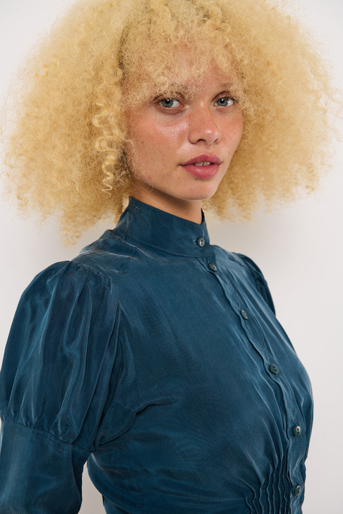 Sophia Lee Nova Shirt / Petrol