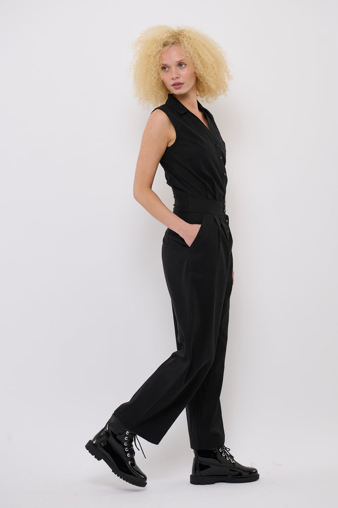 Sophia Lee Asta Jumpsuit / Black