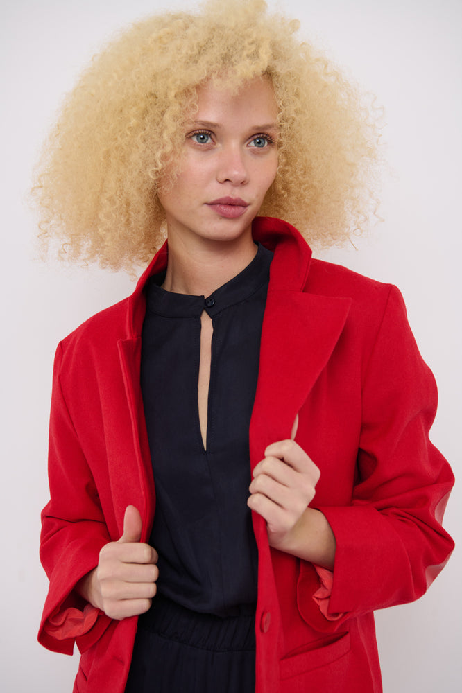Sophia Lee Veronica Blazer / Red