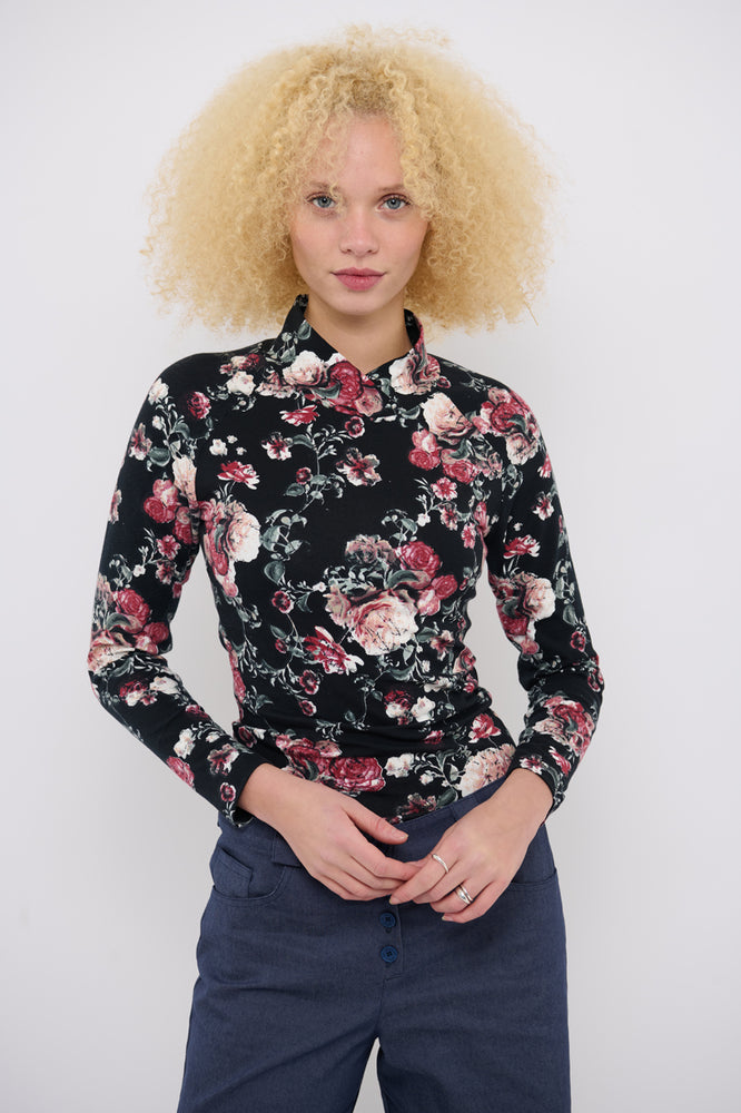 Sophia Lee Lucy Blouse / Rose flower