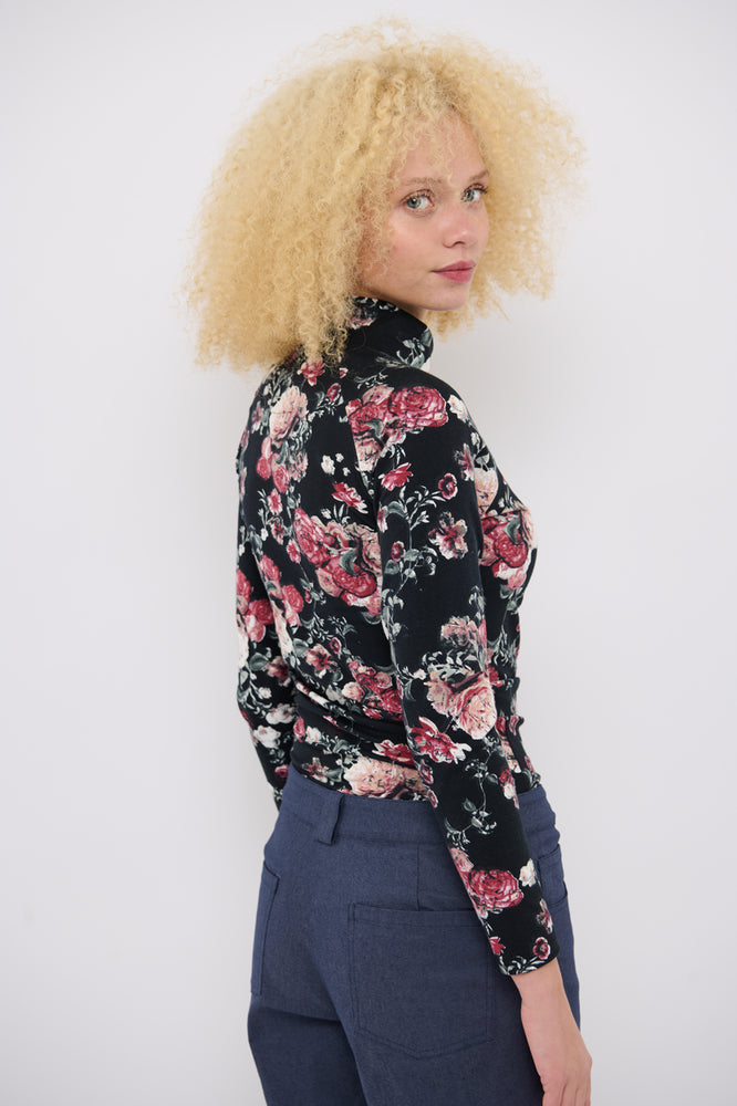 Sophia Lee Lucy Blouse / Rose flower