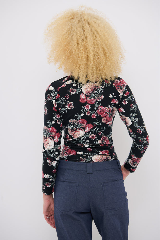 Sophia Lee Lucy Blouse / Rose flower