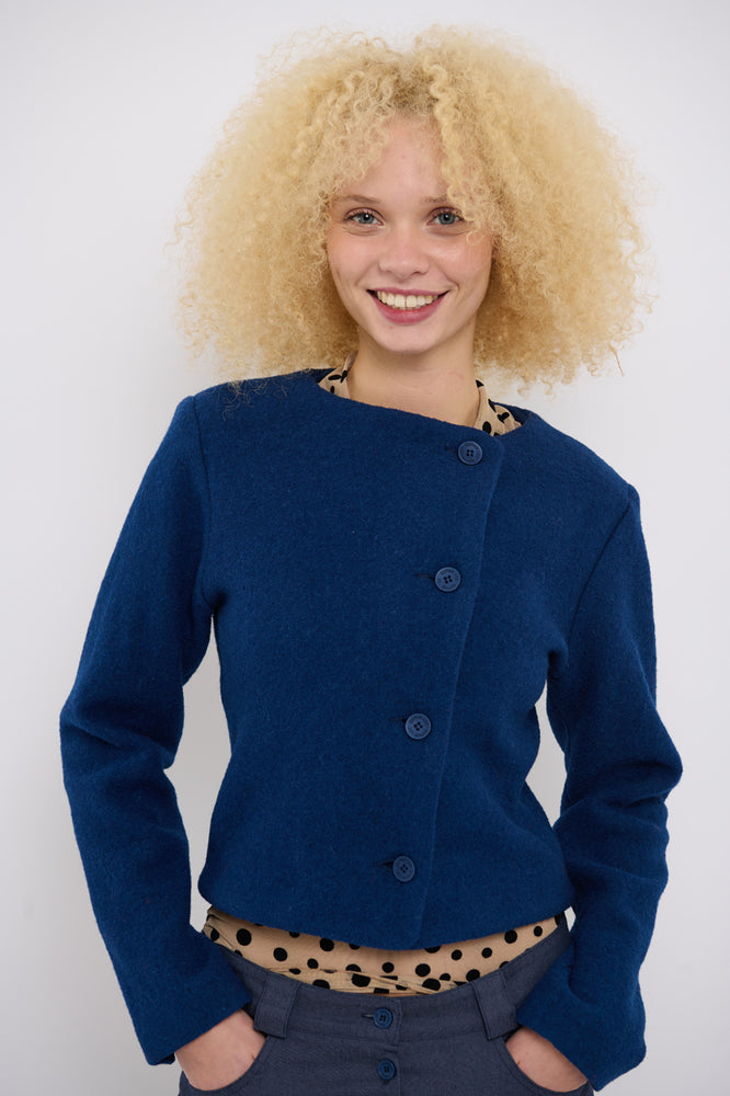 Sophia Lee Naomi Jacket / Deep blue