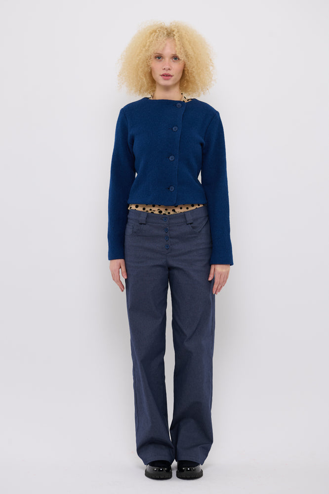 Sophia Lee Naomi Jacket / Deep blue