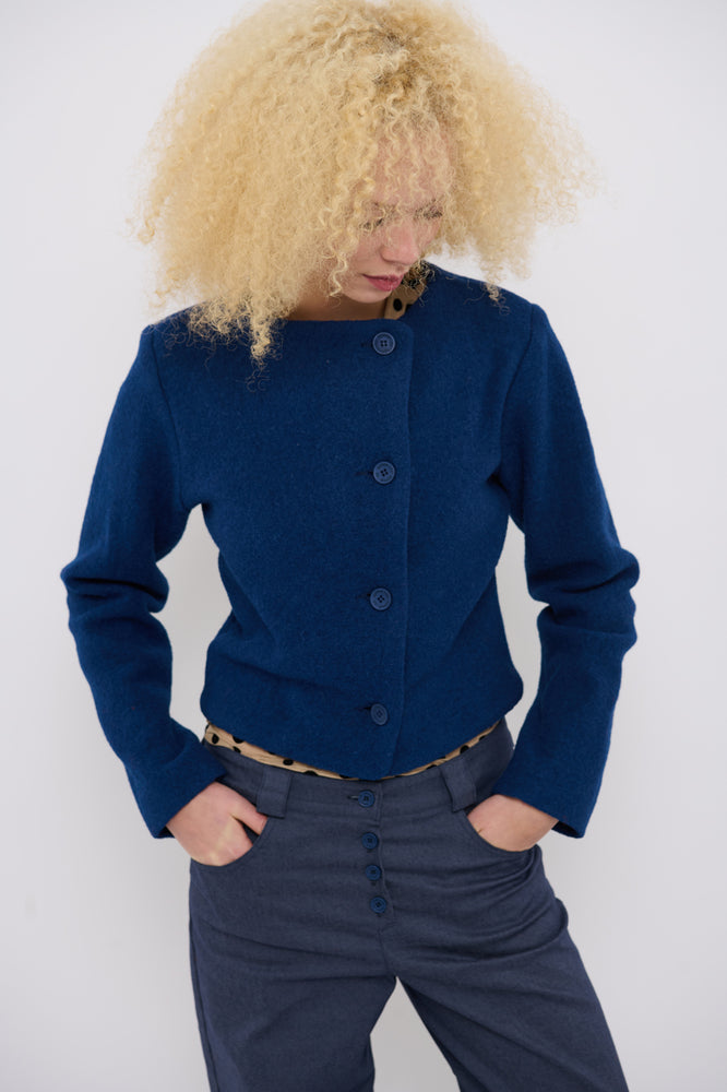 Sophia Lee Naomi Jacket / Deep blue