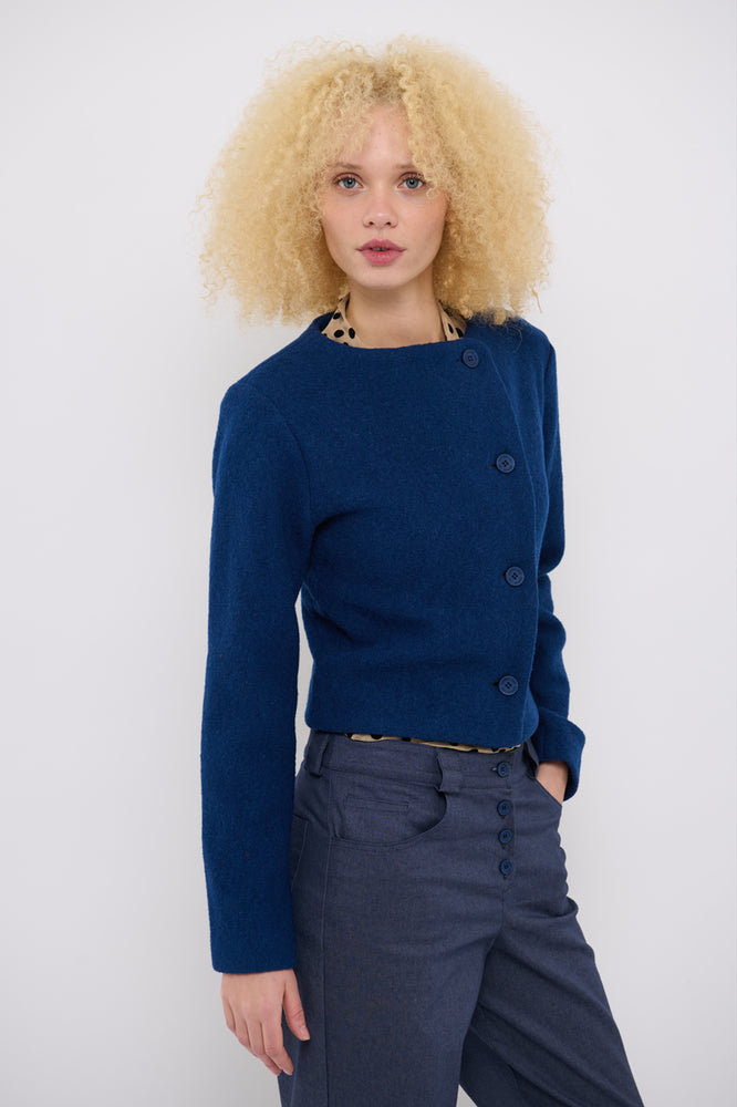 Sophia Lee Naomi Jacket / Deep blue