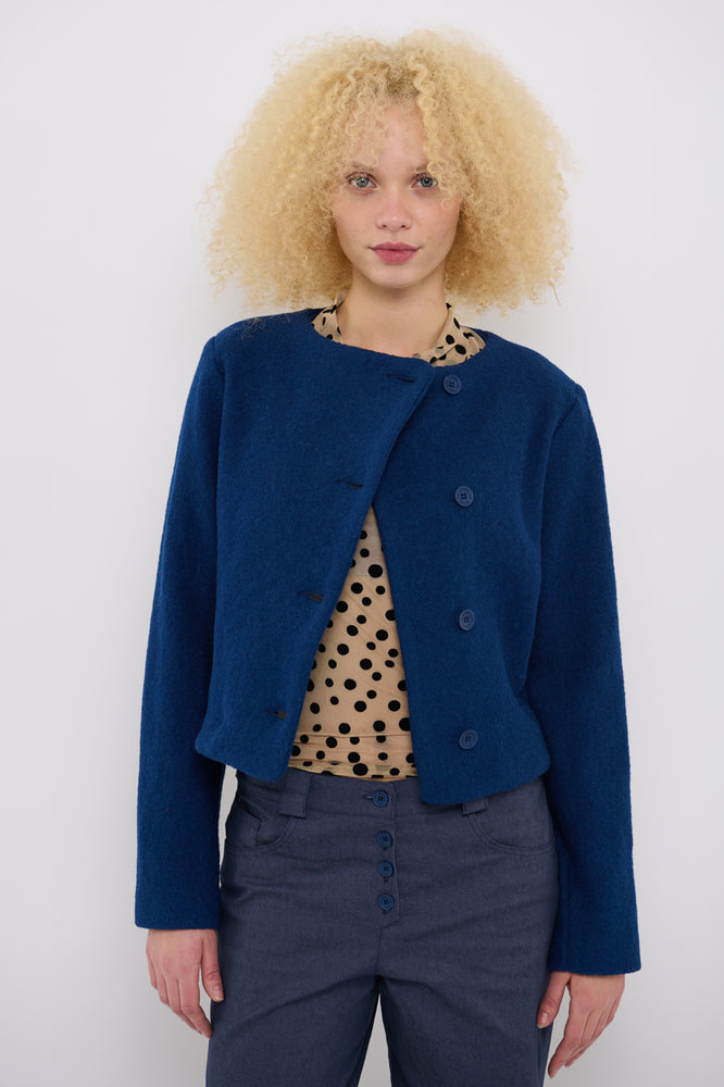 Sophia Lee Naomi Jacket / Deep blue