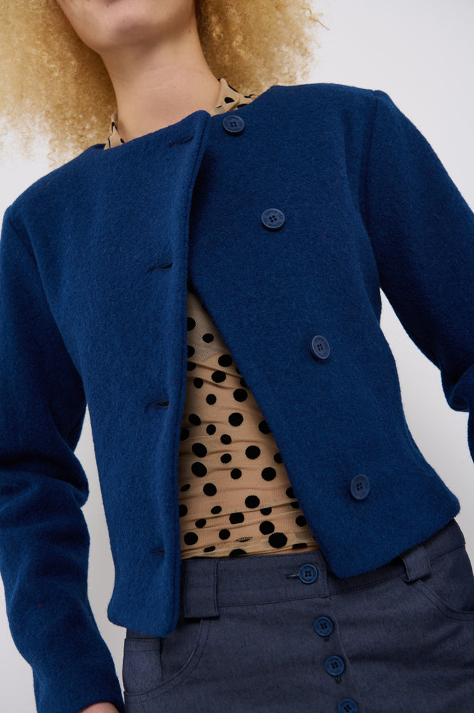 Sophia Lee Naomi Jacket / Deep blue