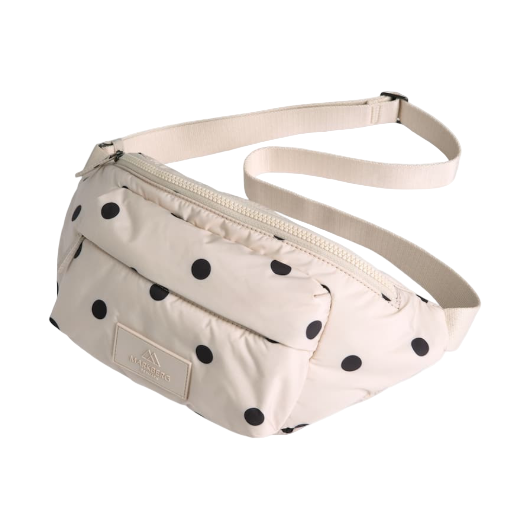 Markberg FameMBG Bum Bag / Polkadots, Creme