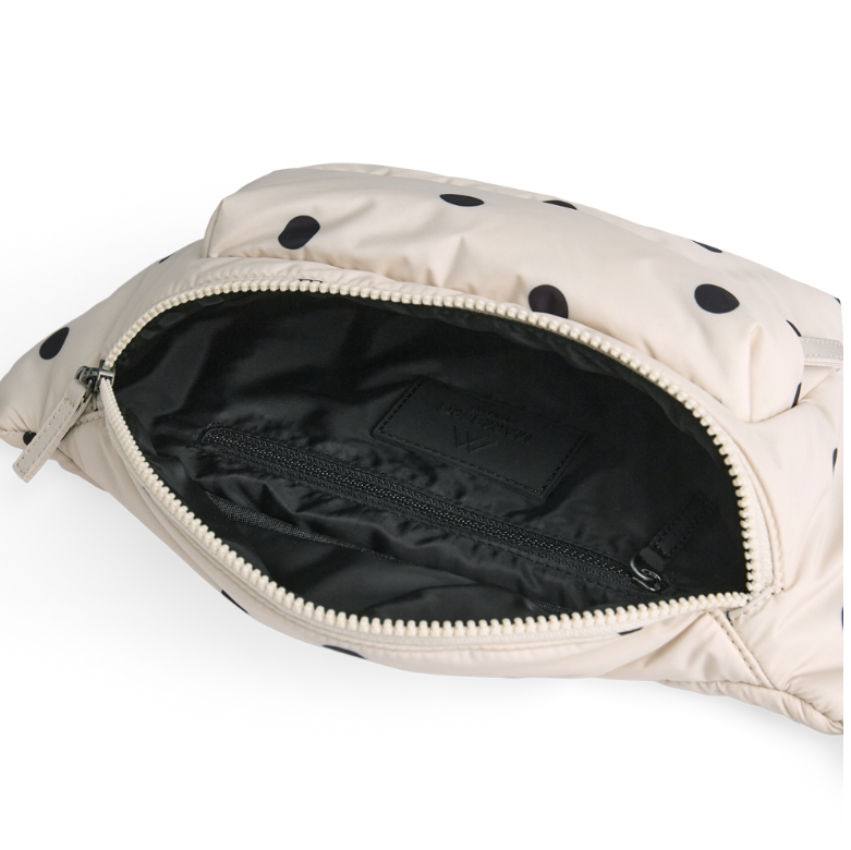 Markberg FameMBG Bum Bag / Polkadots, Creme