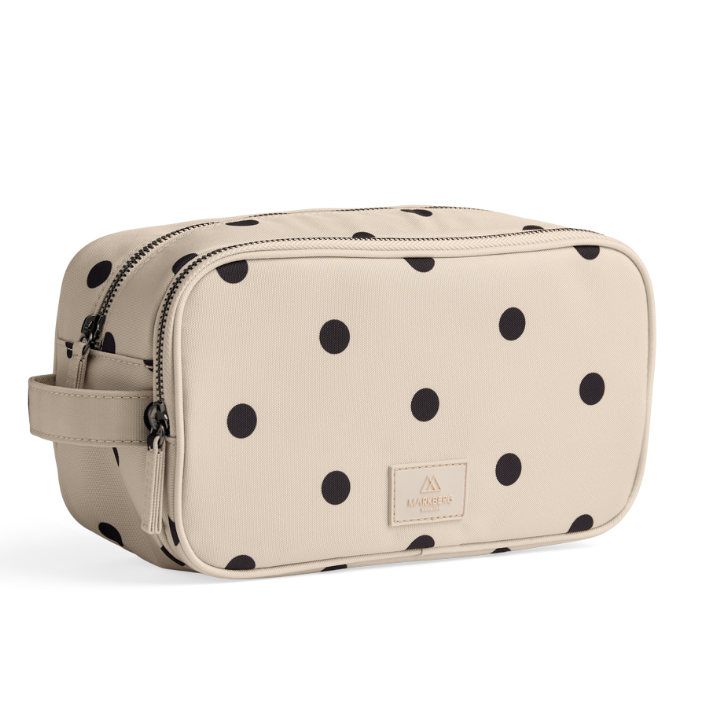 Markberg CareMBG Toiletry Bag / Polkadots, Creme