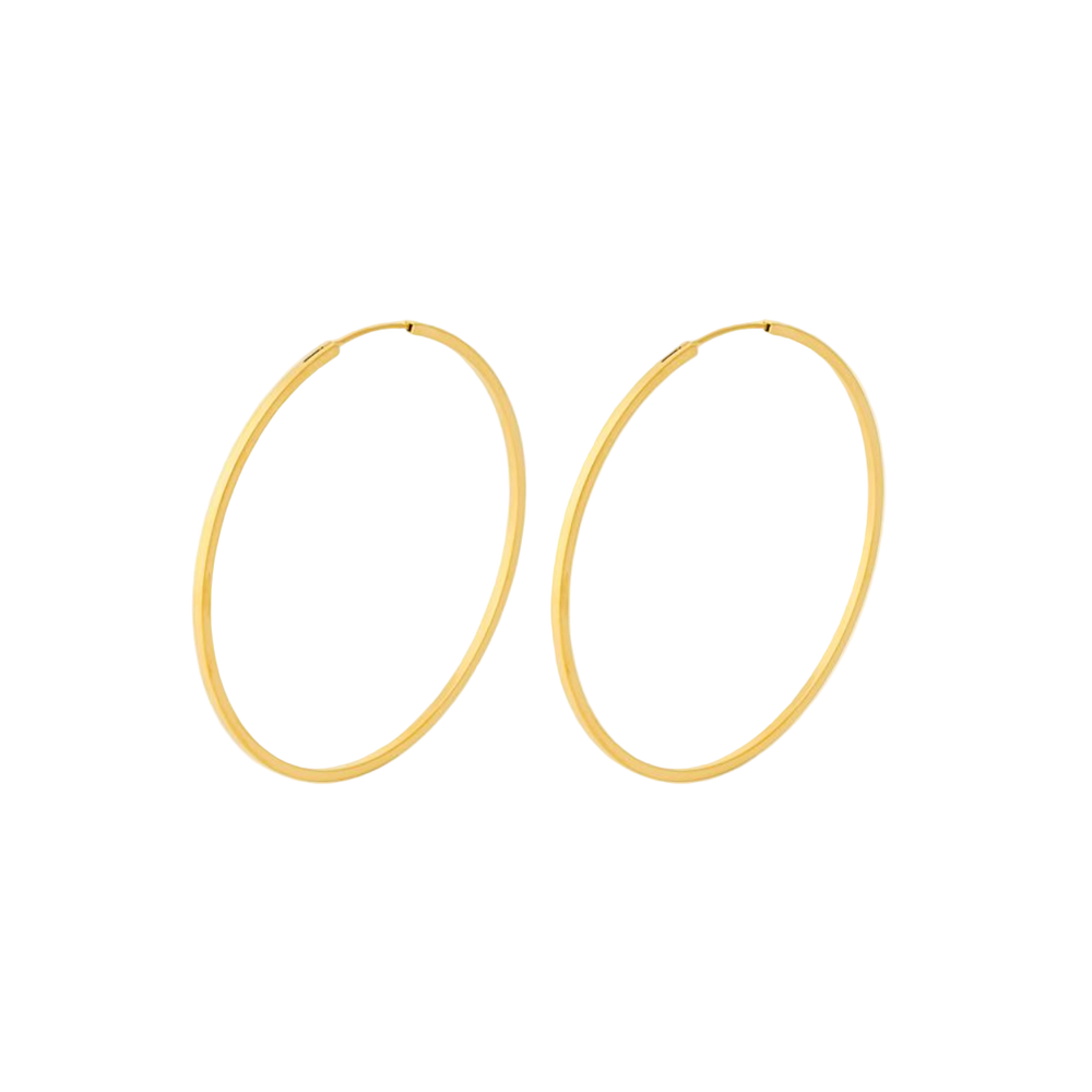 Pernille Corydon Orbit Hoops / Forgyldt