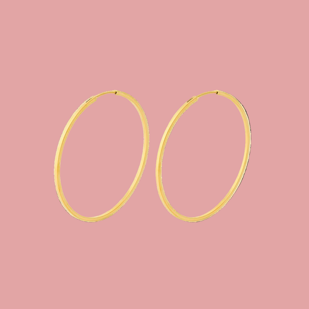 Pernille Corydon Orbit Hoops / Forgyldt