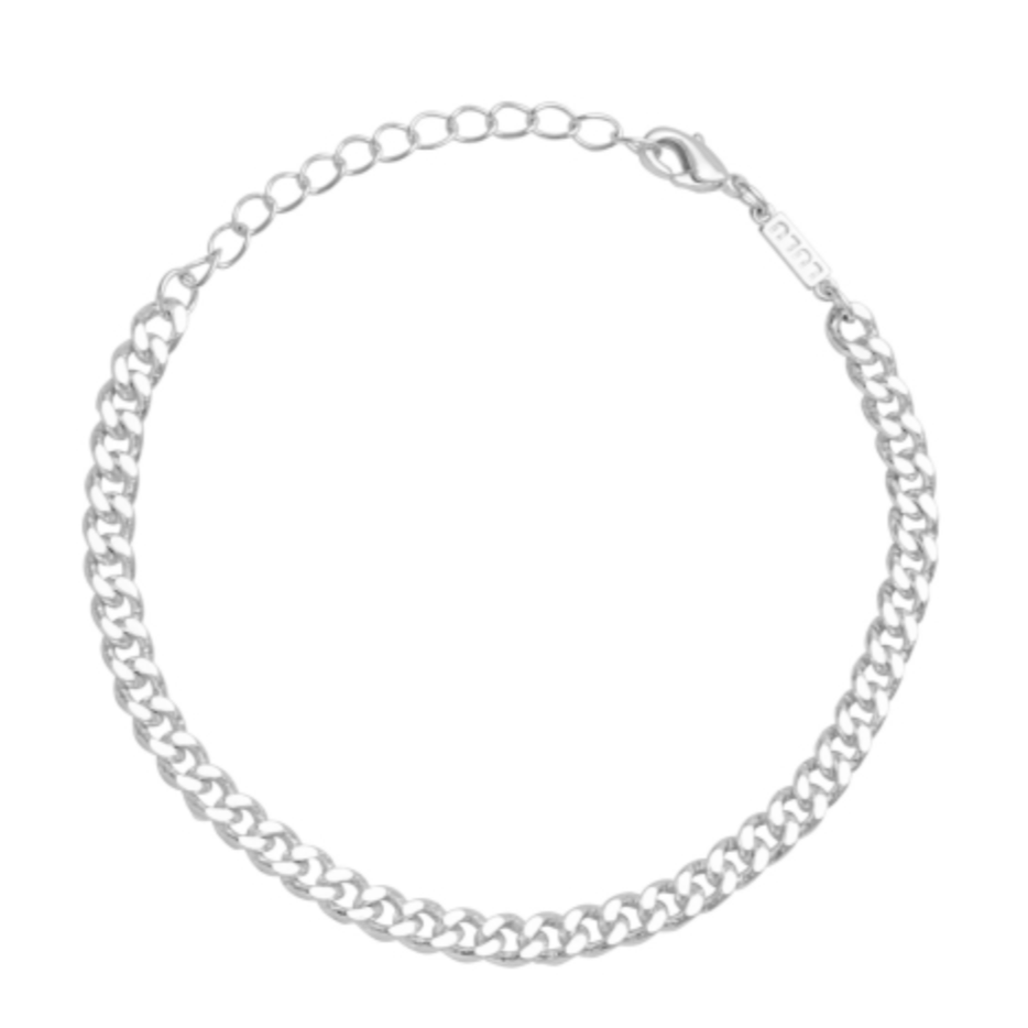 Lulu Copenhagen Panzer Armbånd / Forsølvet