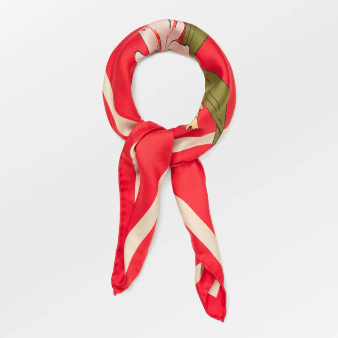 Beck Söndergaard Magna Flower Sia Scarf / Adrenaline Red