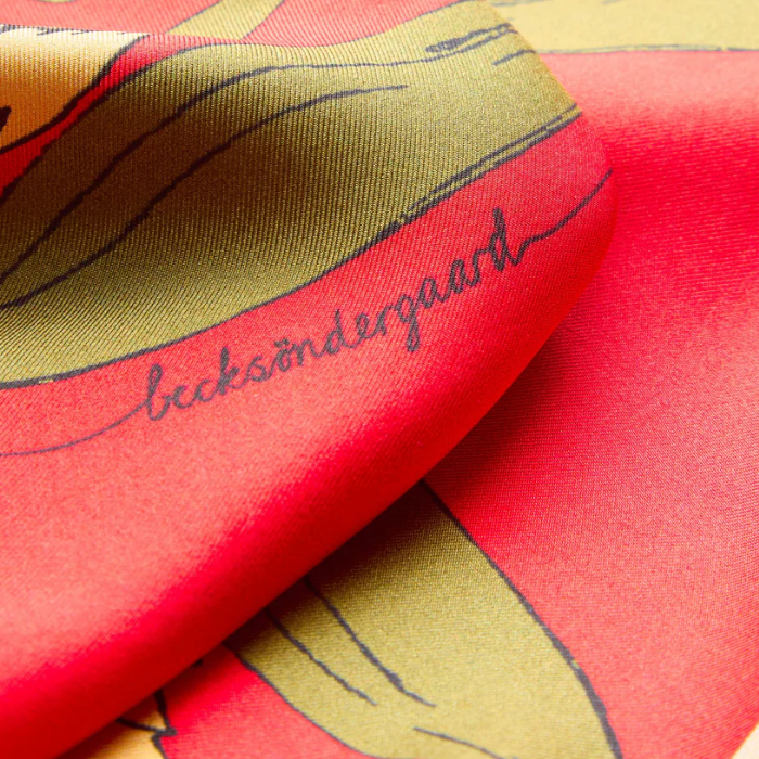 Beck Söndergaard Magna Flower Sia Scarf / Adrenaline Red