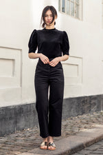 Sophia Lee Wilde Pants / Black cotton