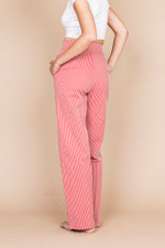 Sophia Lee Wilde Pants / Red stripes LONG