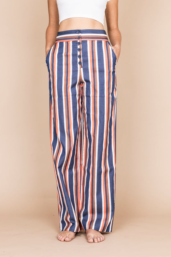 Sophia Lee Wilde Pants / Retro stripes LONG