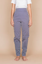 Sophia Lee Kamma Pants / Blue stripe