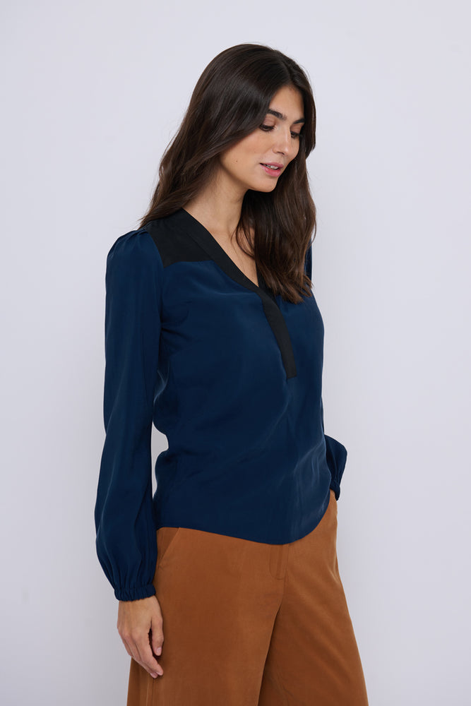 Tolsing Elvira Shirt / Navy