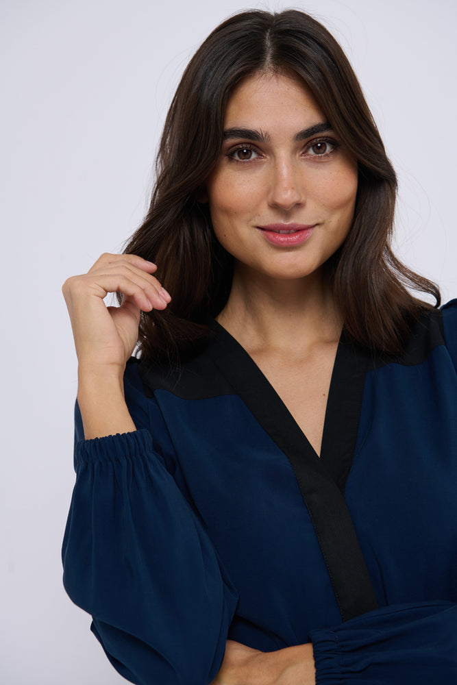 Tolsing Elvira Shirt / Navy