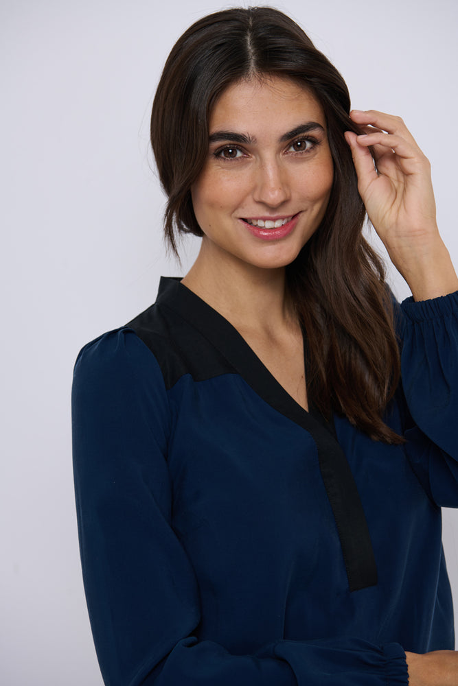 Tolsing Elvira Shirt / Navy