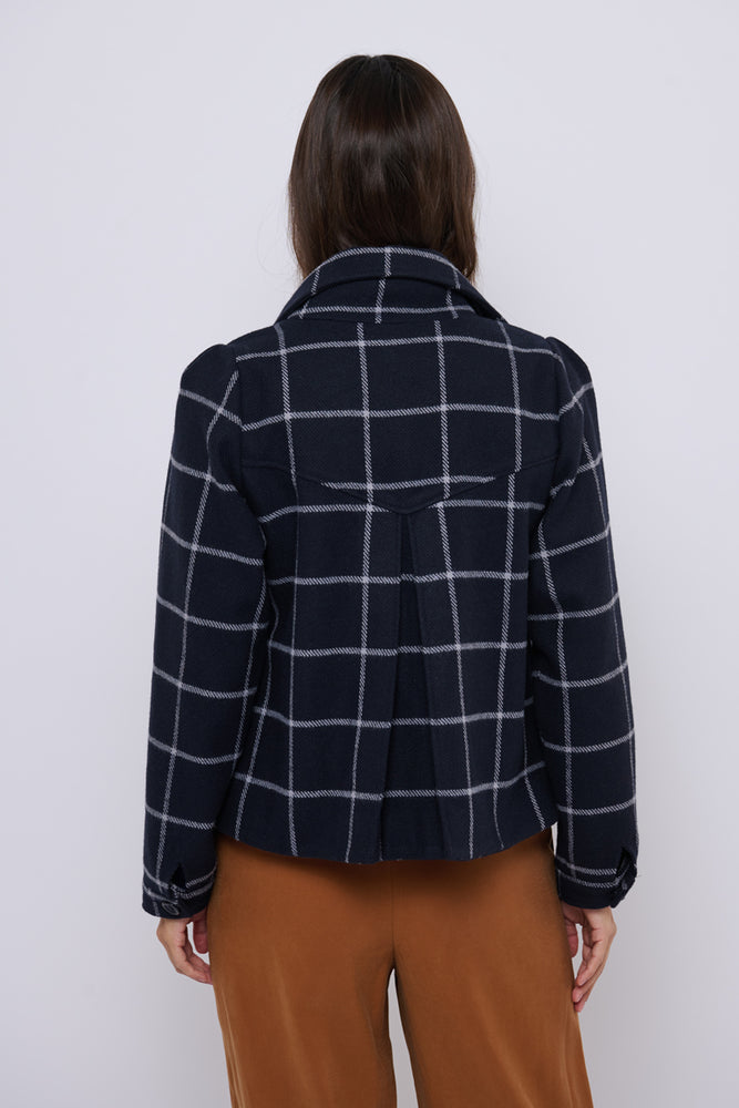 Tolsing Jolene Jacket / Blue Squares