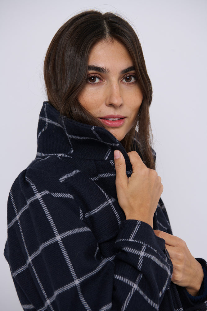 Tolsing Jolene Jacket / Blue Squares