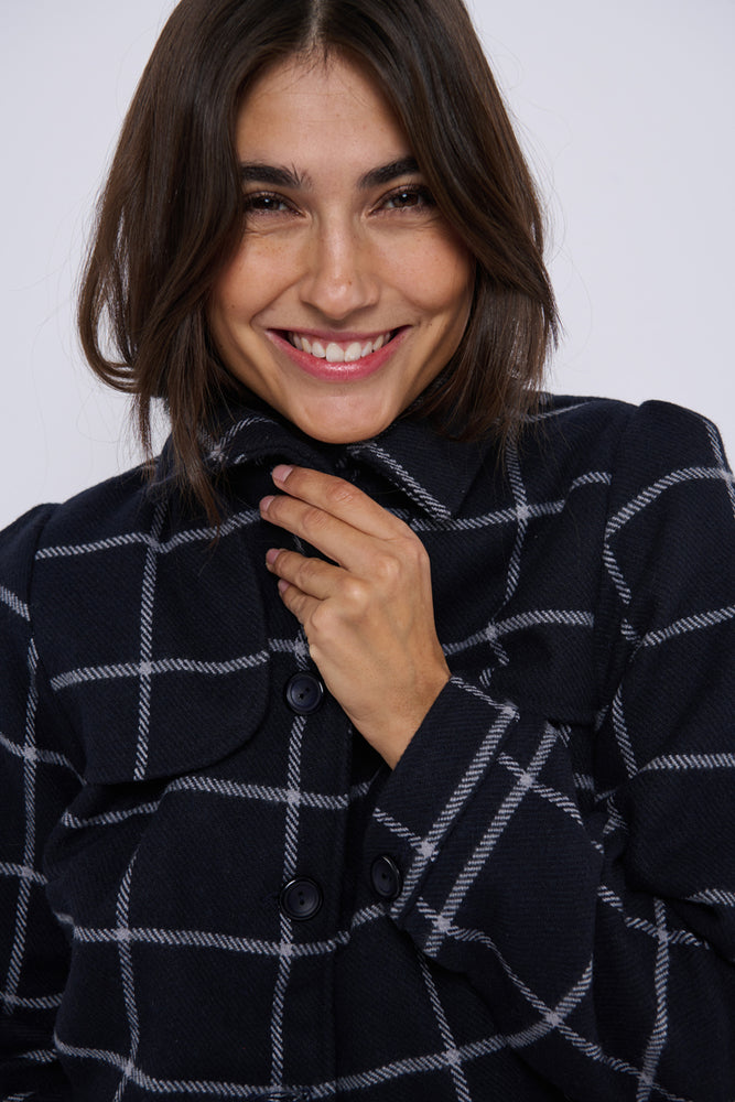 Tolsing Jolene Jacket / Blue Squares