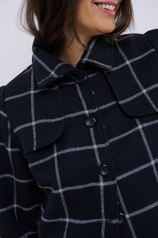 Tolsing Jolene Jacket / Blue Squares