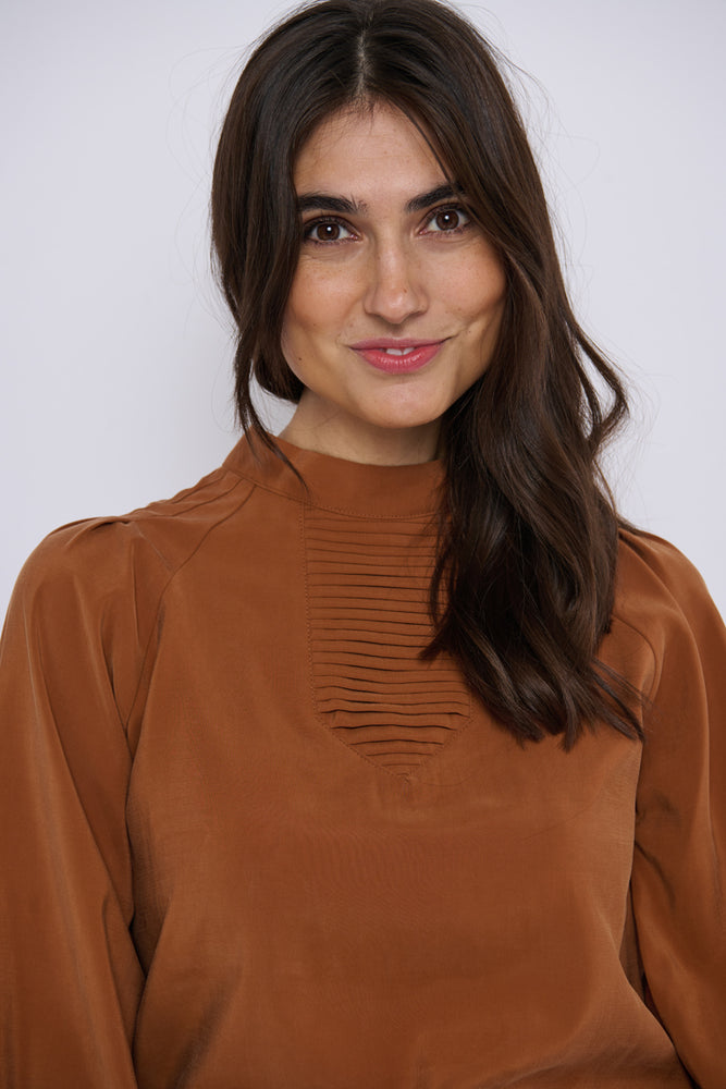 Tolsing Tine Vendeskjorte / Brown