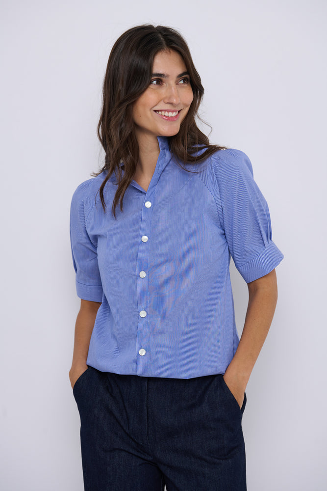 Tolsing Tie Vendeskjorte / Blue Stripes