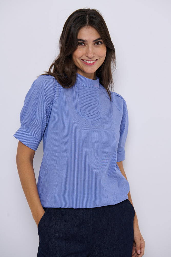 Tolsing Tie Vendeskjorte / Blue Stripes