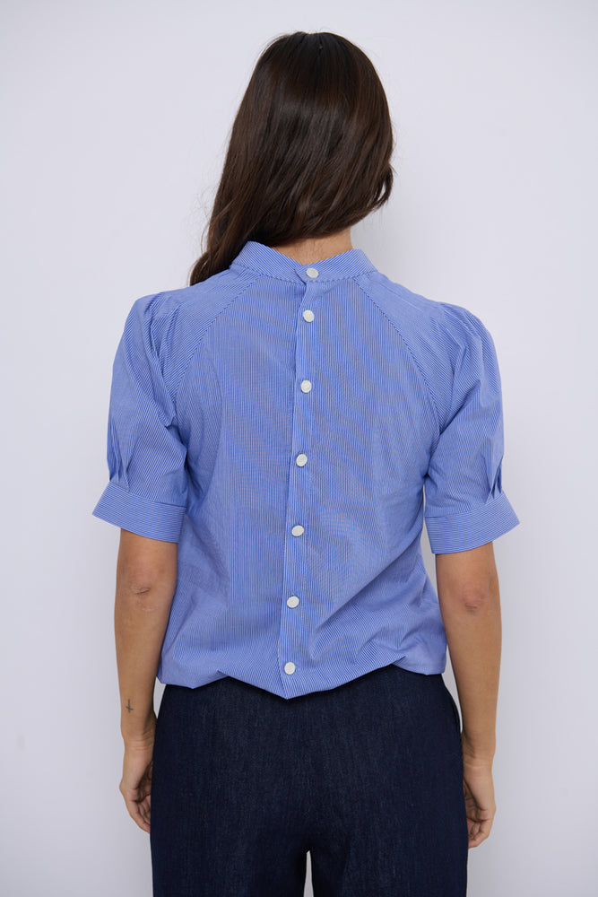 Tolsing Tie Vendeskjorte / Blue Stripes