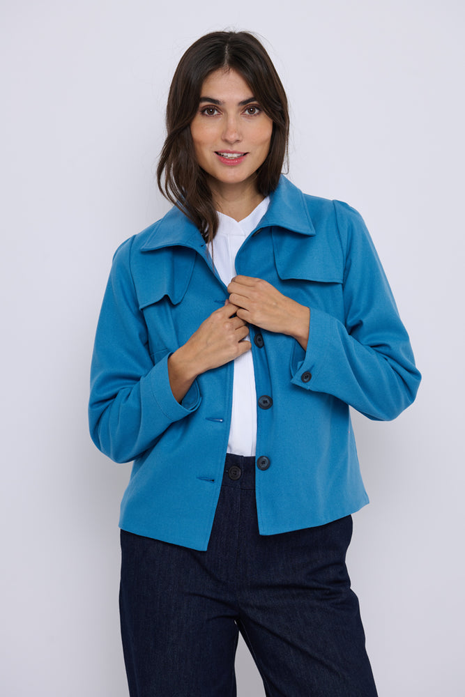 Tolsing Jolene Jacket / Ligth Blue Wool
