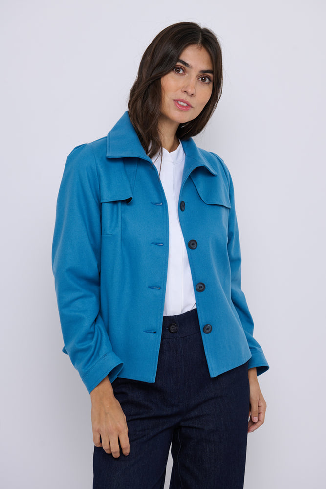 Tolsing Jolene Jacket / Ligth Blue Wool