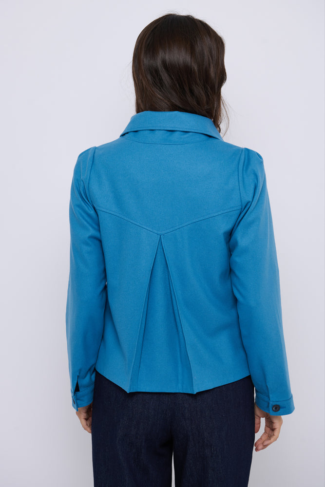 Tolsing Jolene Jacket / Ligth Blue Wool