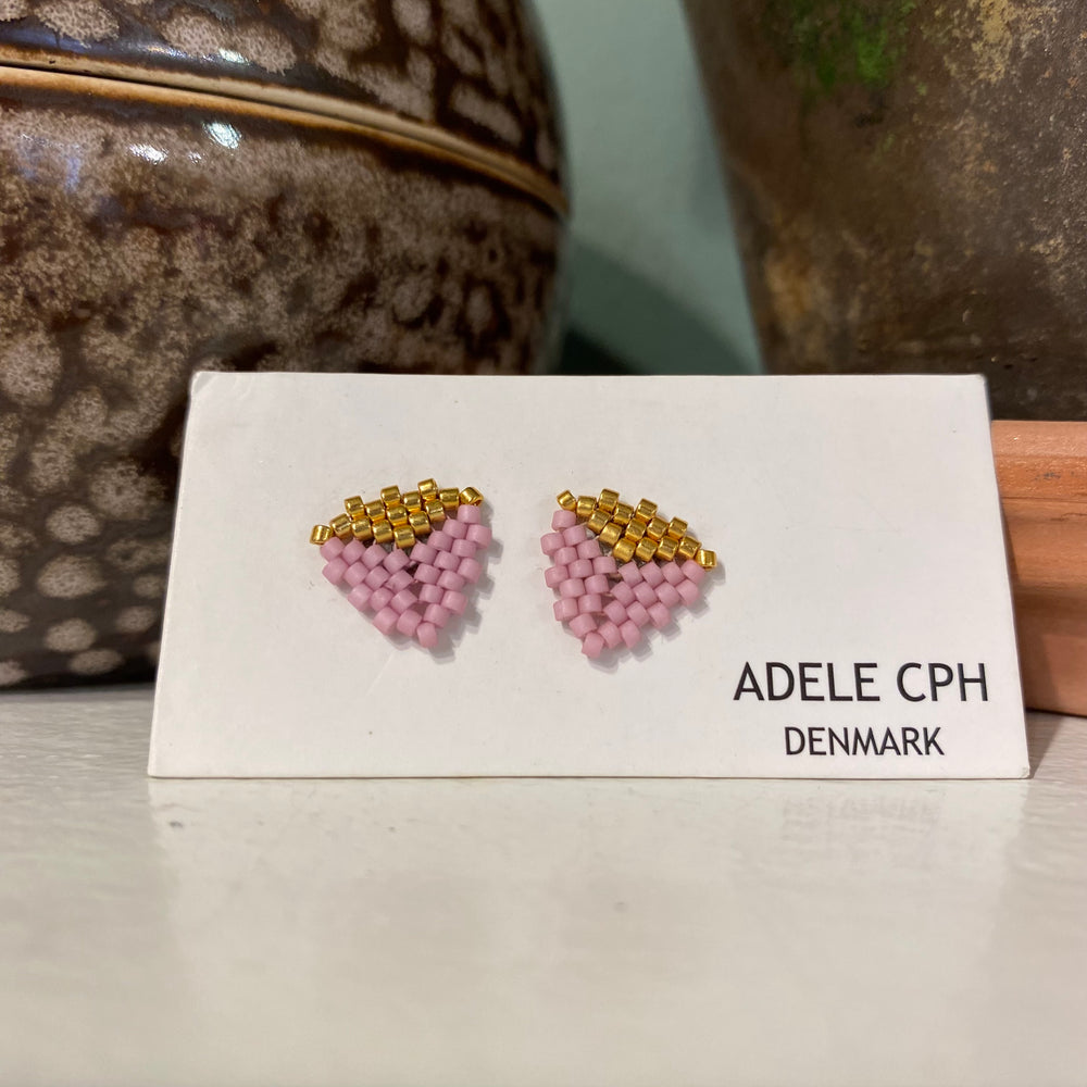 Adele Cph Soft Triangle Ørestikker / Dusty Orchid