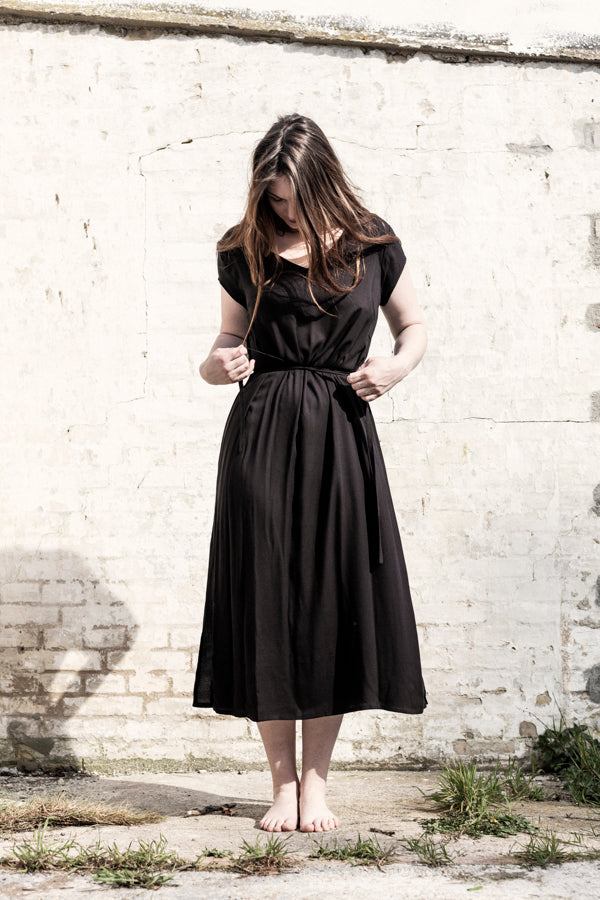 Sophia Lee Uma Tunica Dress / Black