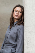 Sophia Lee Noelle Jumpsuit / Grey